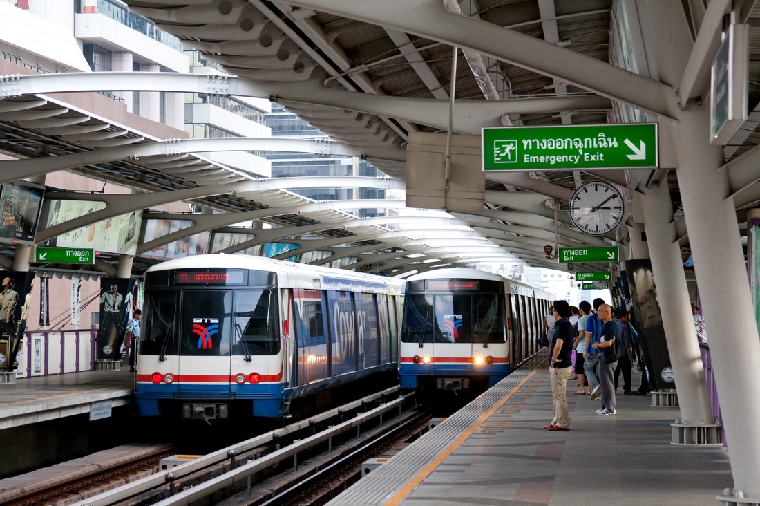 Bangkok Metro Train